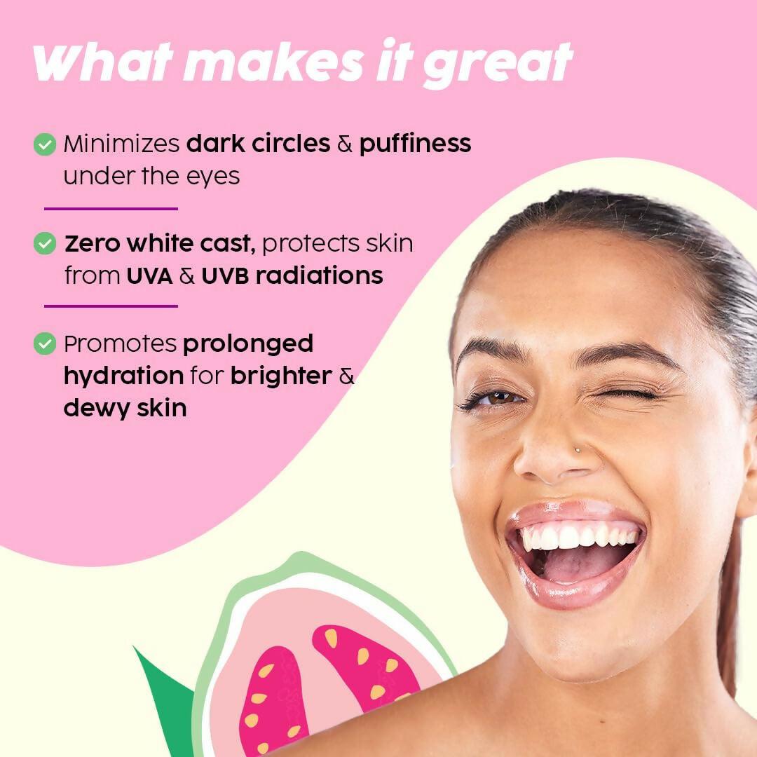 PLIX The Plant Fix Under-Eye Gel and SPF 50+ Guava Glow Sunscreen Combo