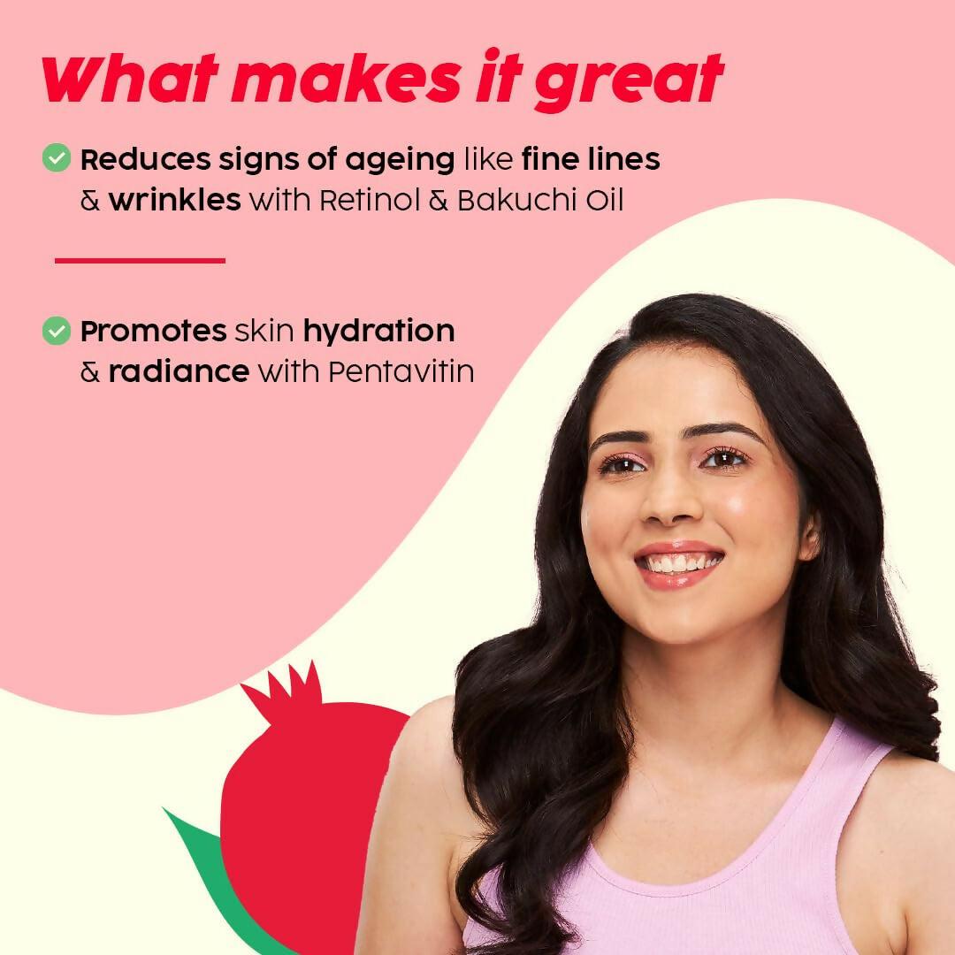 PLIX The Plant Fix 0.6% Retinol Face Serum and 1.20% Retinol Night Cream with Bakuchi Oil