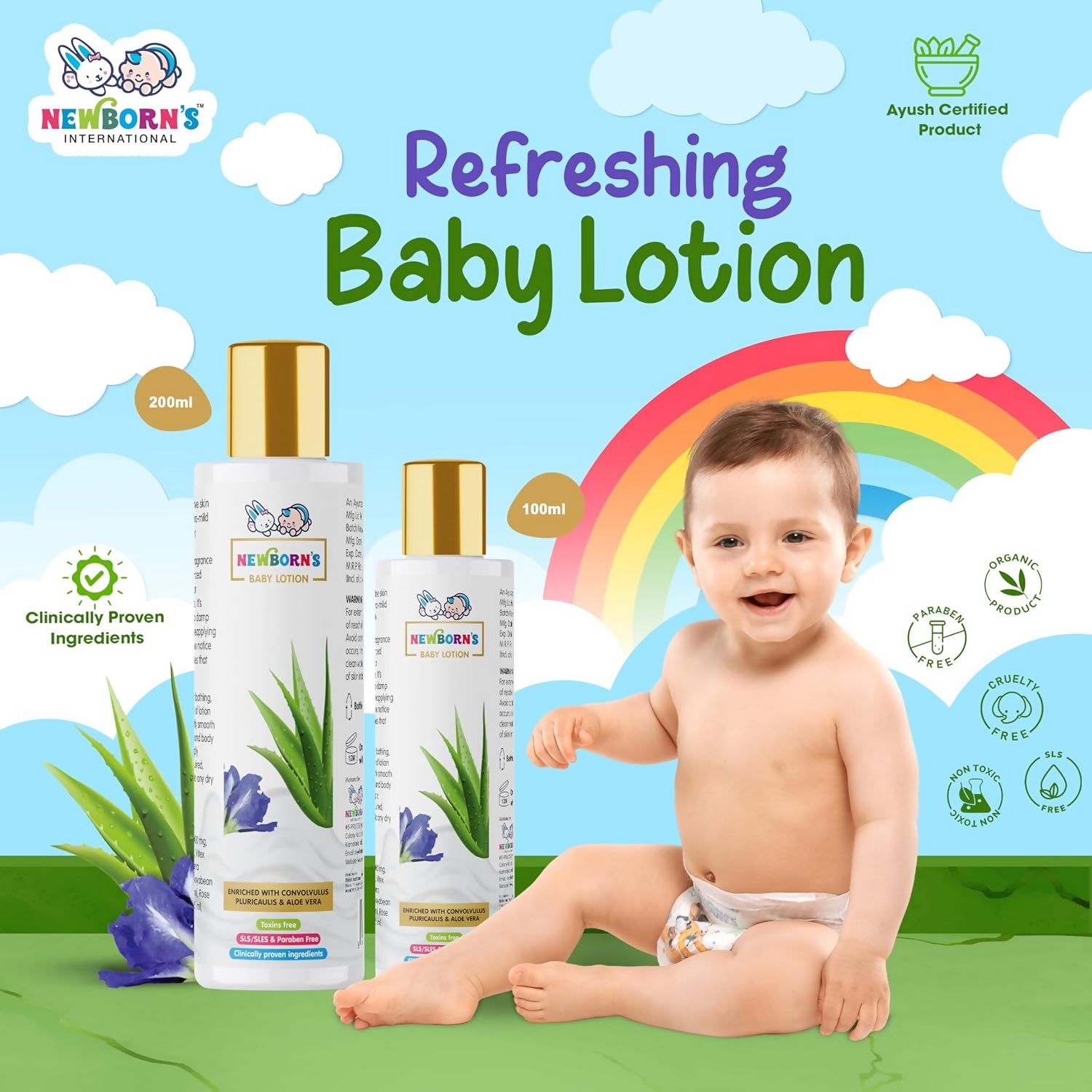 Newborn’s Baby Moisturizing Lotion