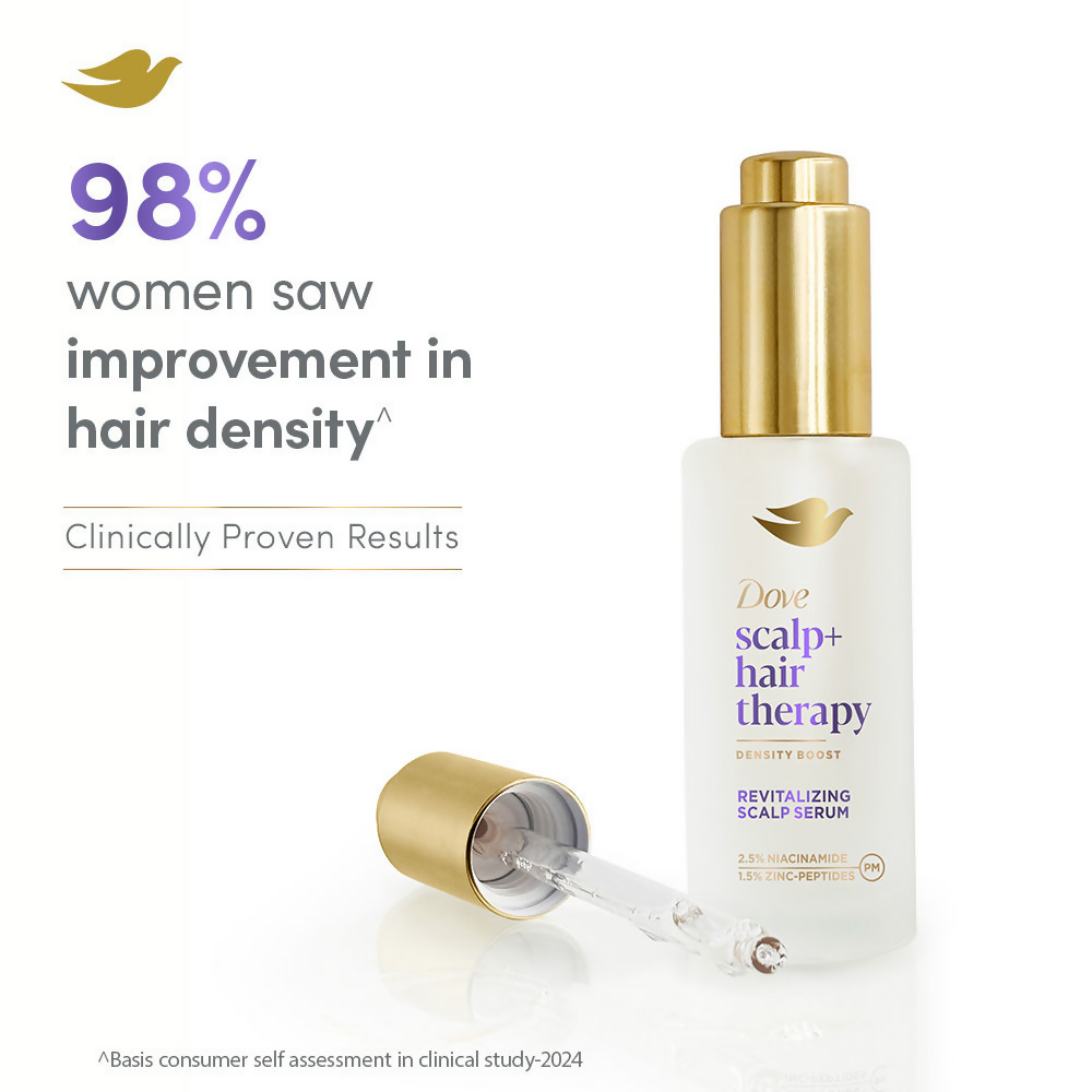 Dove Scalp+Hair Therapy Density Boost Revitalizing Scalp Serum