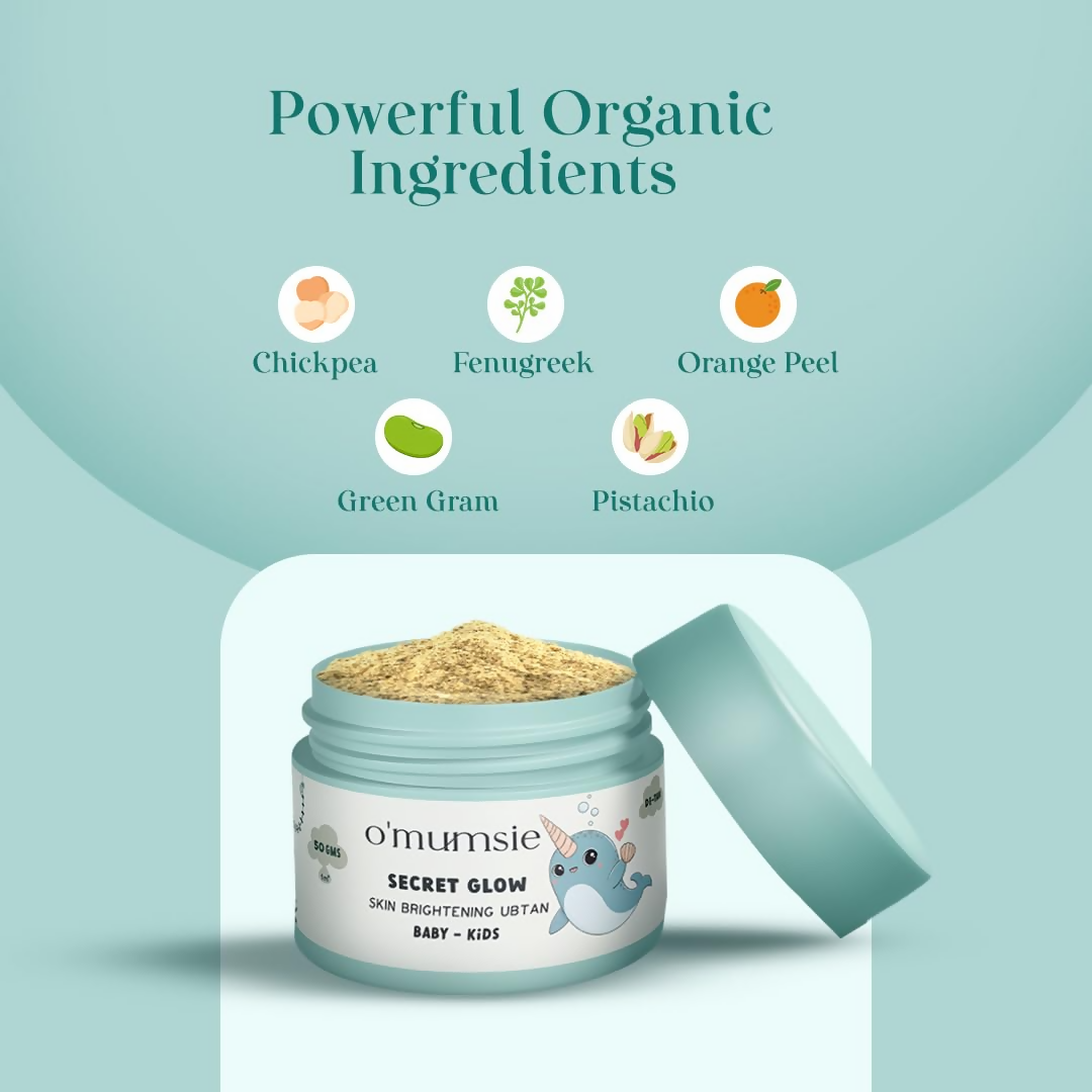 O'Mumsie Secret Glow Skin Brightening Baby Ubtan