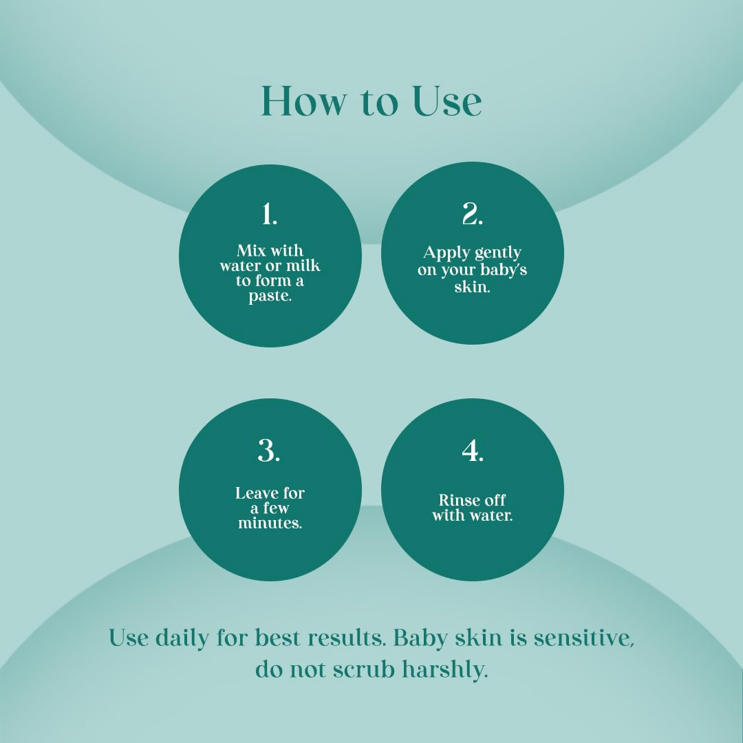 O'Mumsie Secret Glow Skin Brightening Baby Ubtan