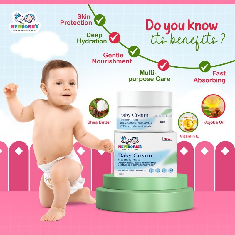 Newborn's Gentle Baby Diaper Rash Cream