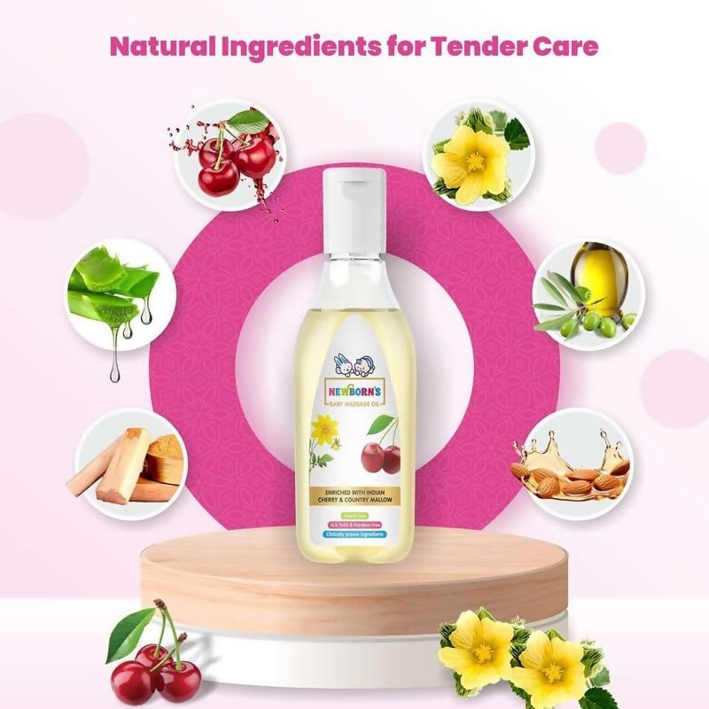 Newborn’s Baby Moisturizing Massage Oil
