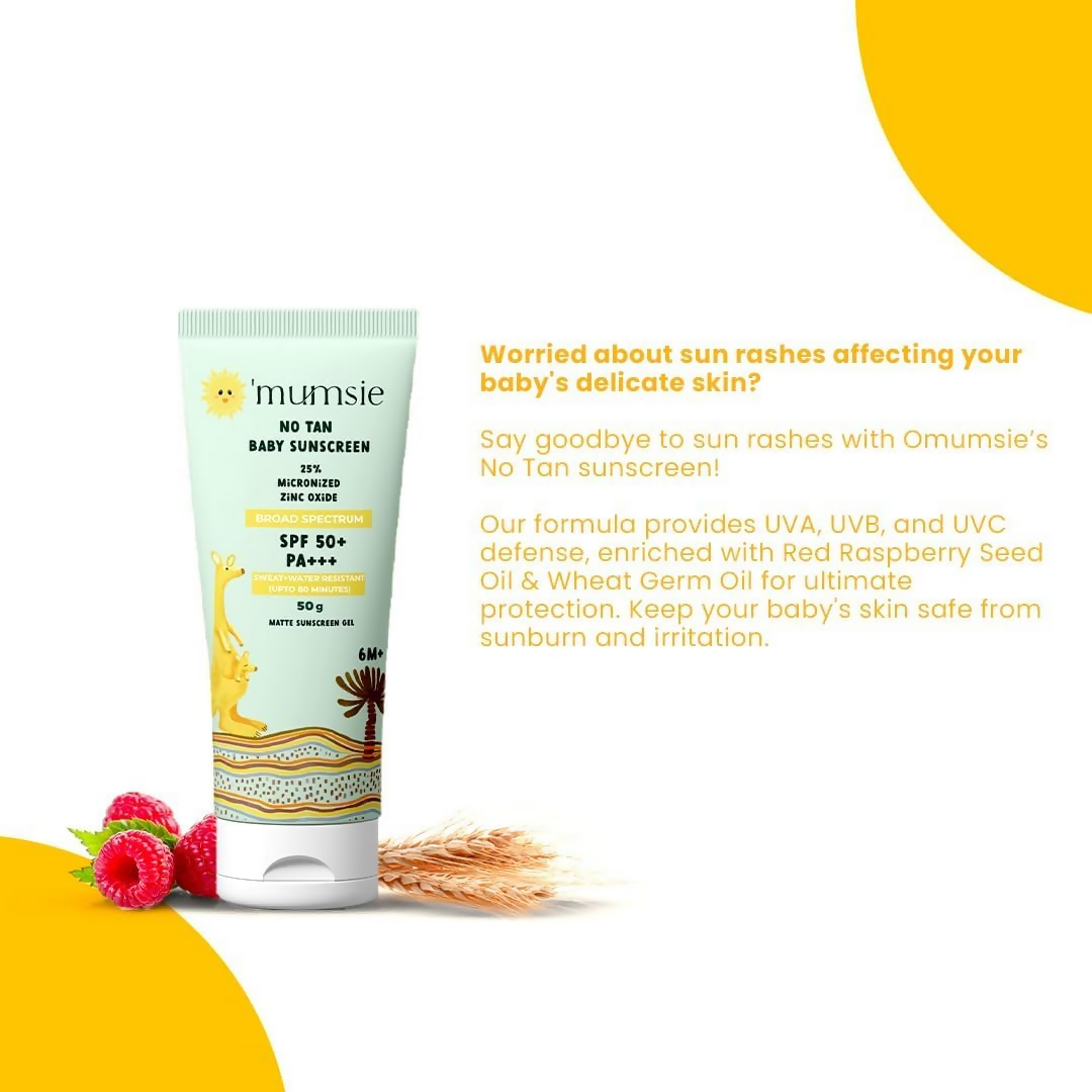 O'Mumsie No Tan Baby Sunscreen SPF 50+