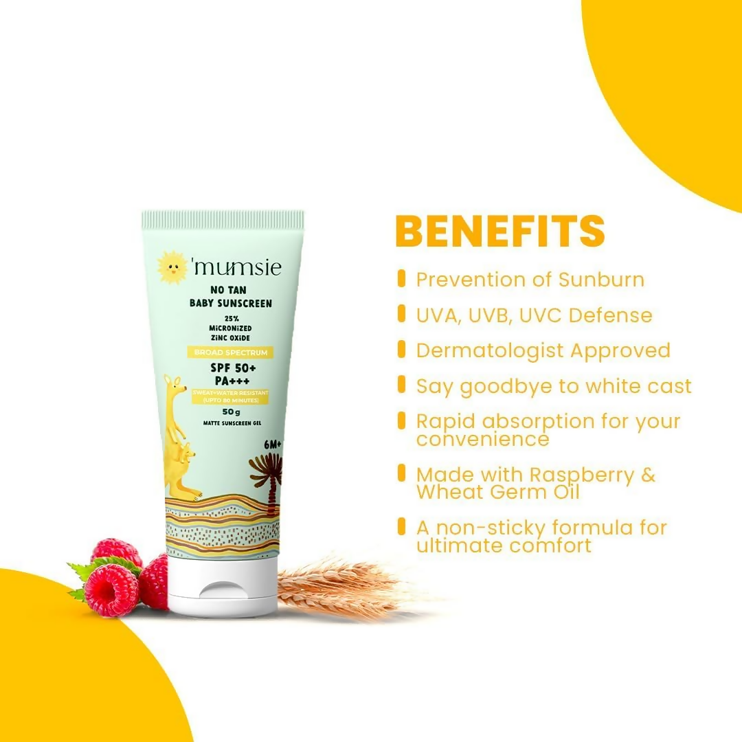 O'Mumsie No Tan Baby Sunscreen SPF 50+