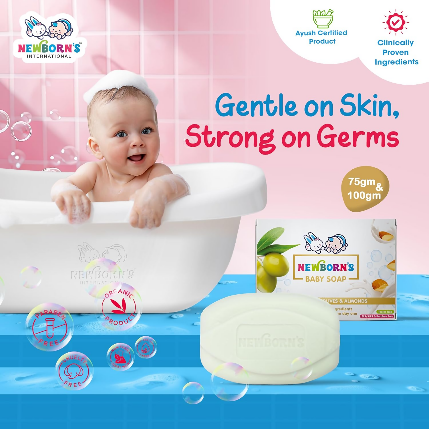 Newborn’s Baby Moisturizing Soap