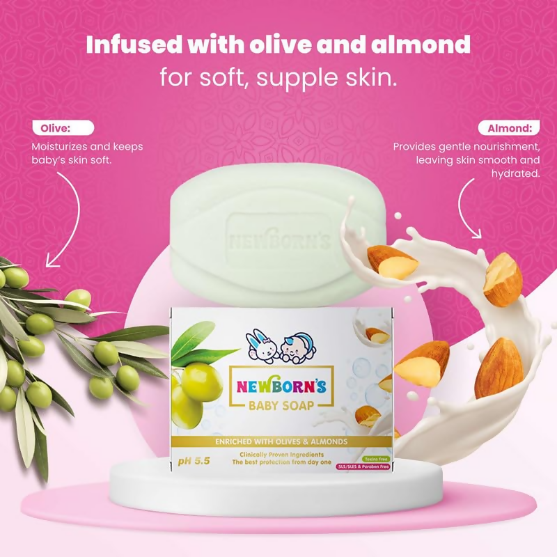 Newborn’s Baby Moisturizing Soap