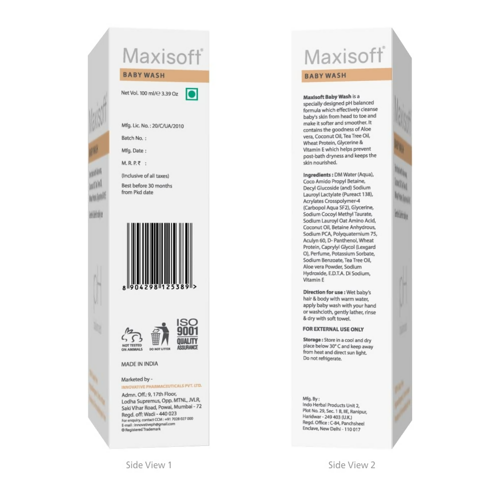 Maxisoft Skin Nourishing Baby Wash