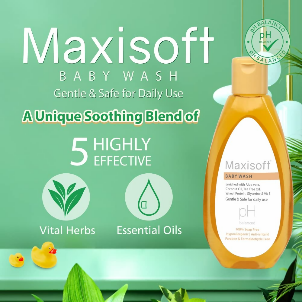 Maxisoft Skin Nourishing Baby Wash