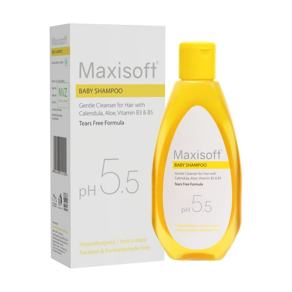 Maxisoft Baby Shampoo Pure & Gentle Tears Free Formula pH 5.5