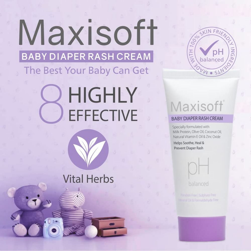 Maxisoft Baby Diaper Rash Cream