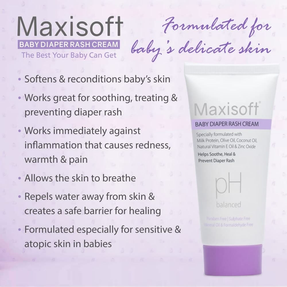 Maxisoft Baby Diaper Rash Cream
