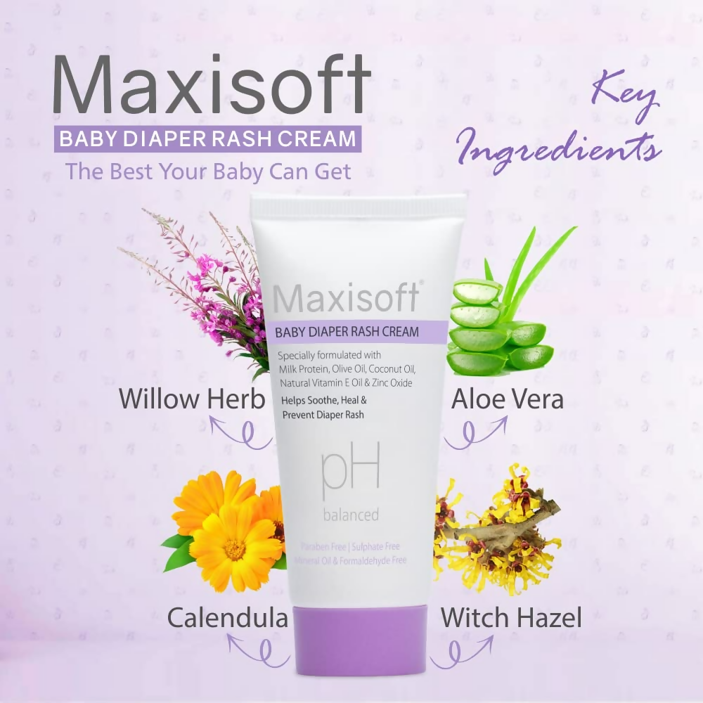 Maxisoft Baby Diaper Rash Cream