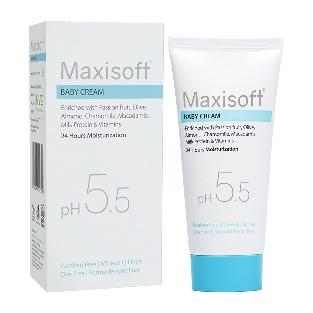 Maxisoft Natural Baby Cream Deep Moisturisation For Soft Baby Skin