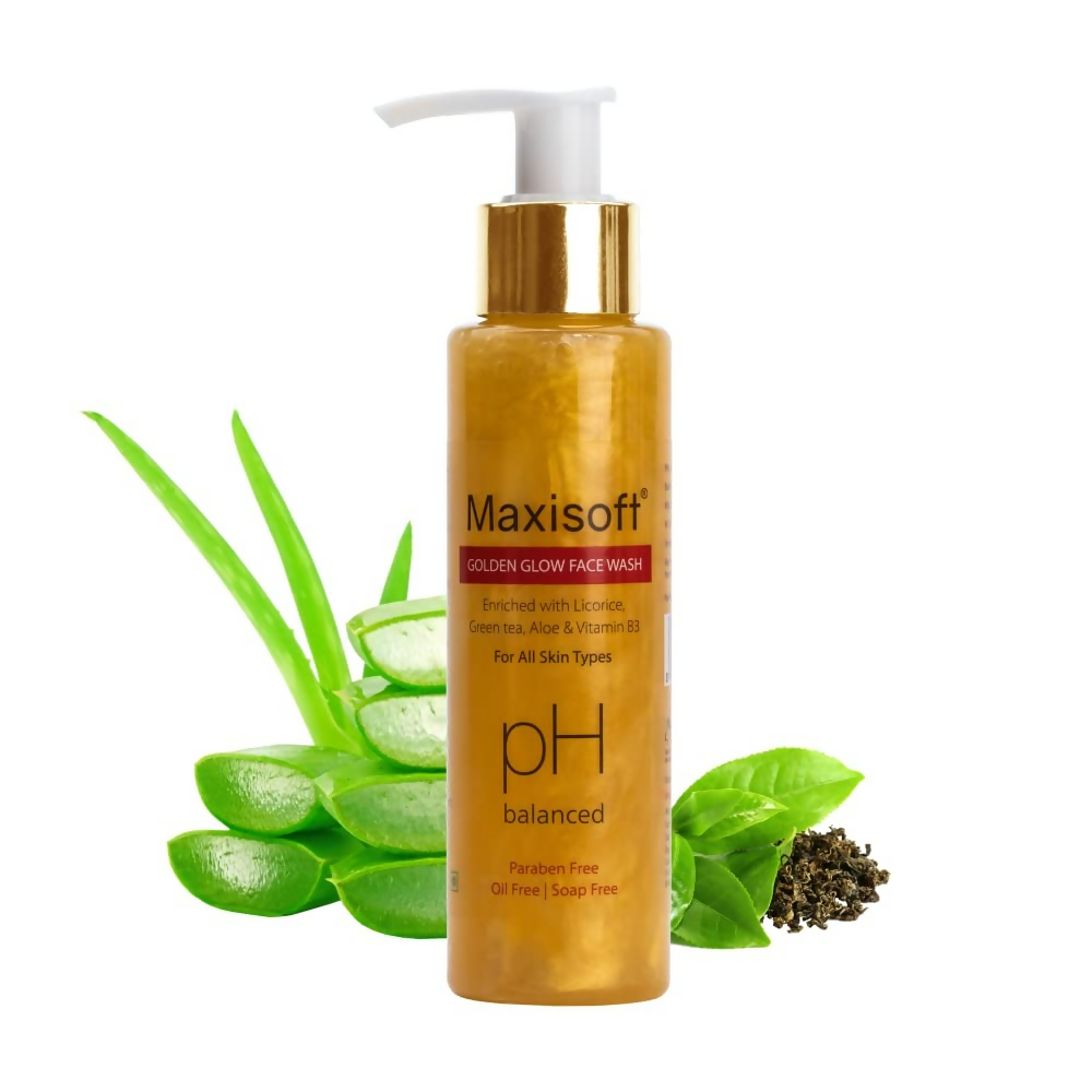 Maxisoft Golden Glow Face Wash