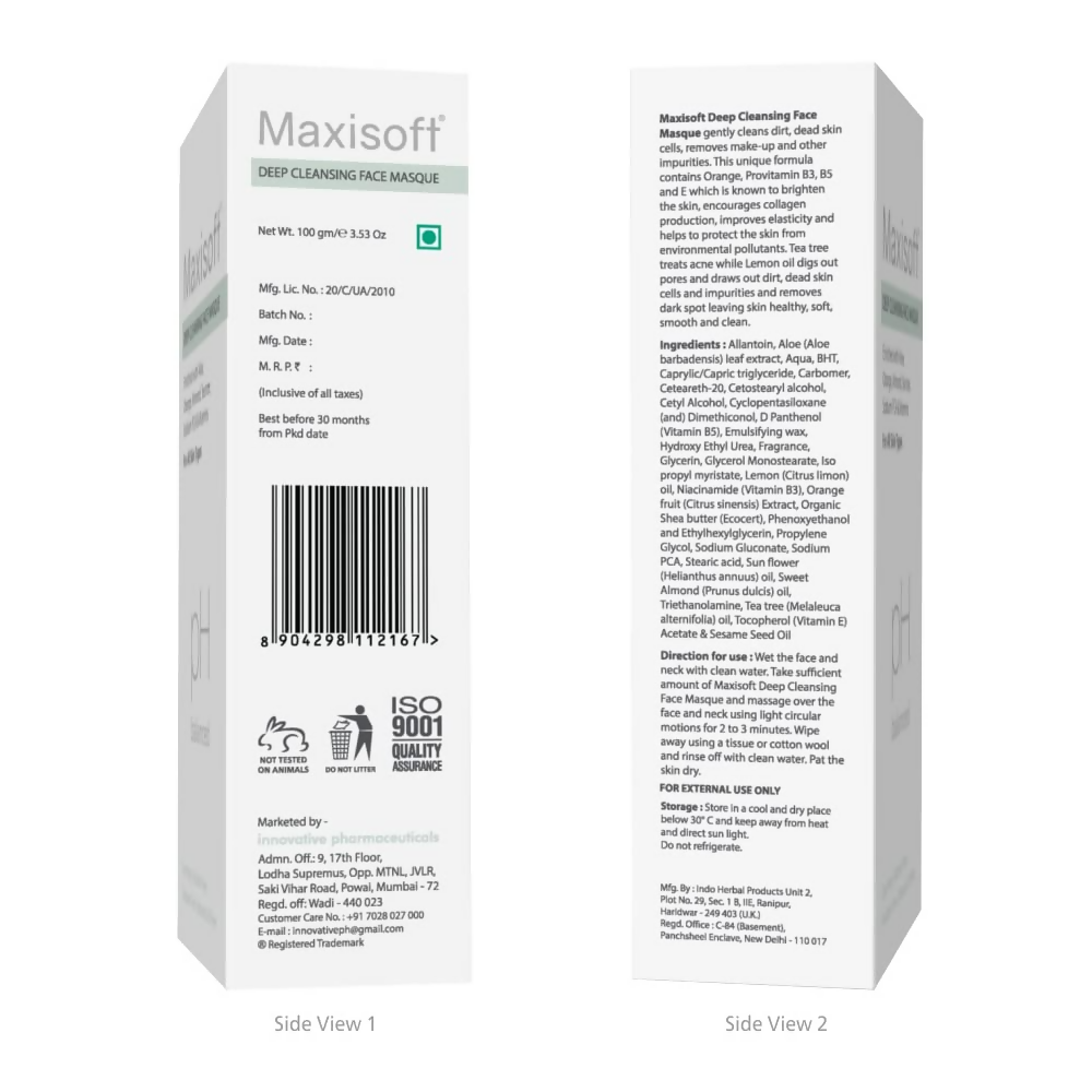 Maxisoft Deep Cleansing Masque