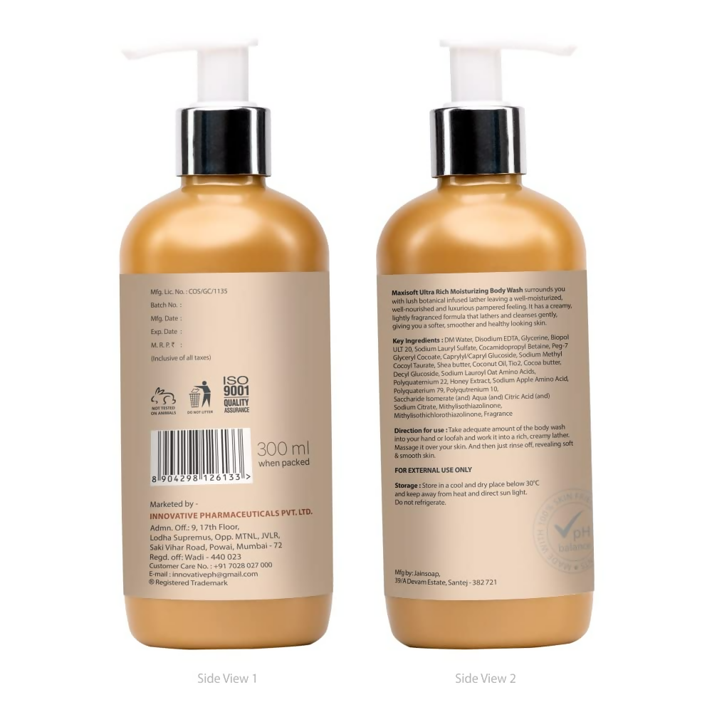 Maxisoft Ultra Rich Moisturizing Body Wash