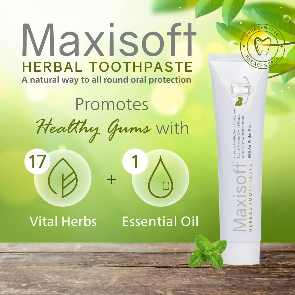 Maxisoft Herbal Healthy Teeth Toothpaste