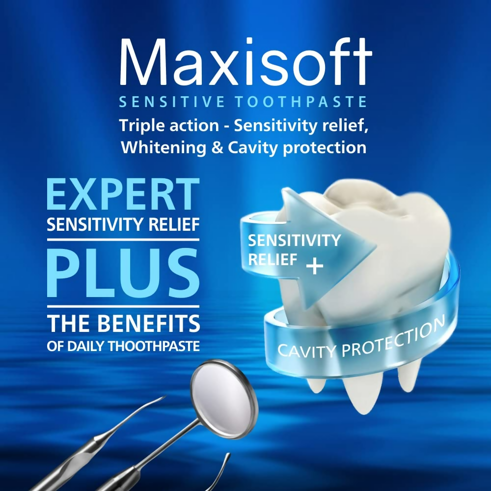 Maxisoft Sensitive Sensitivity Relief Toothpaste