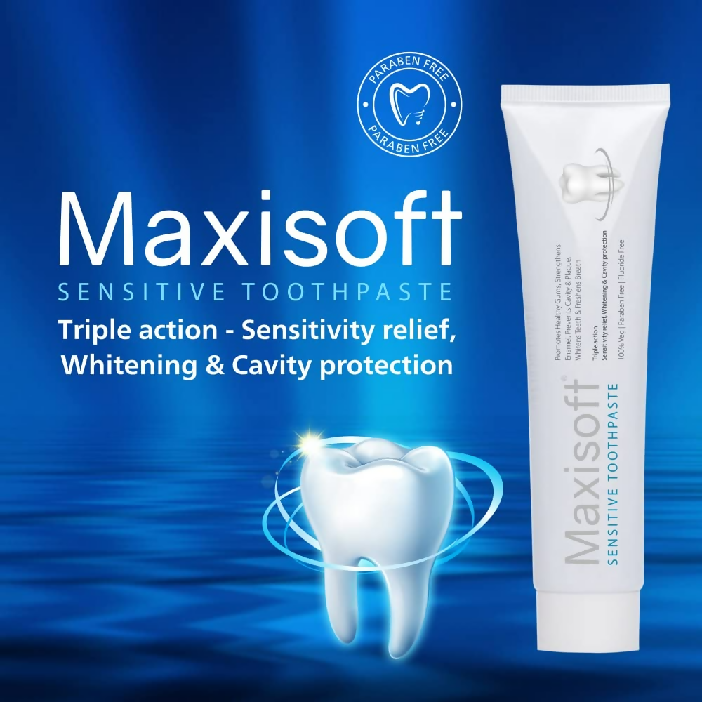Maxisoft Sensitive Sensitivity Relief Toothpaste