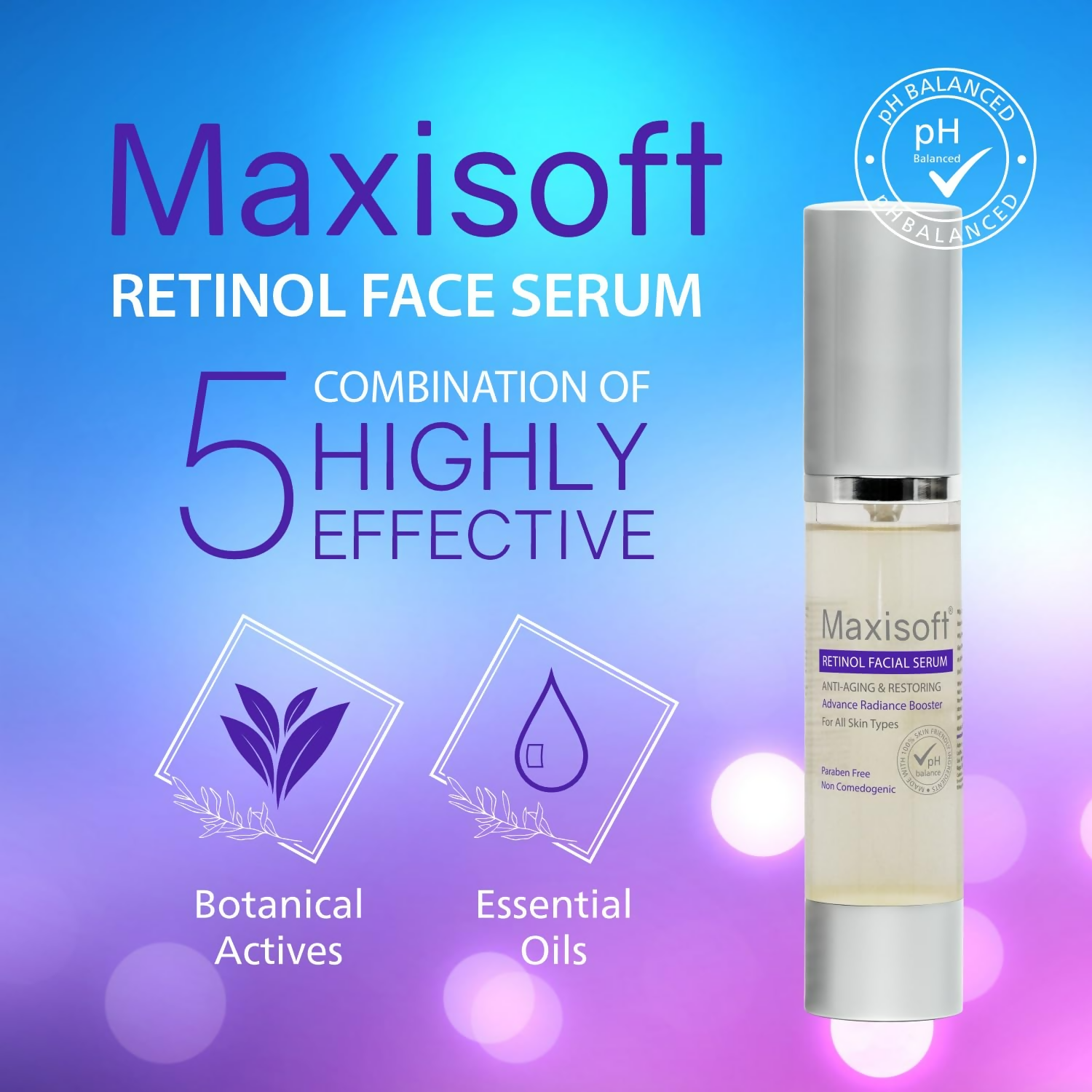 Maxisoft Retinol Face Serum