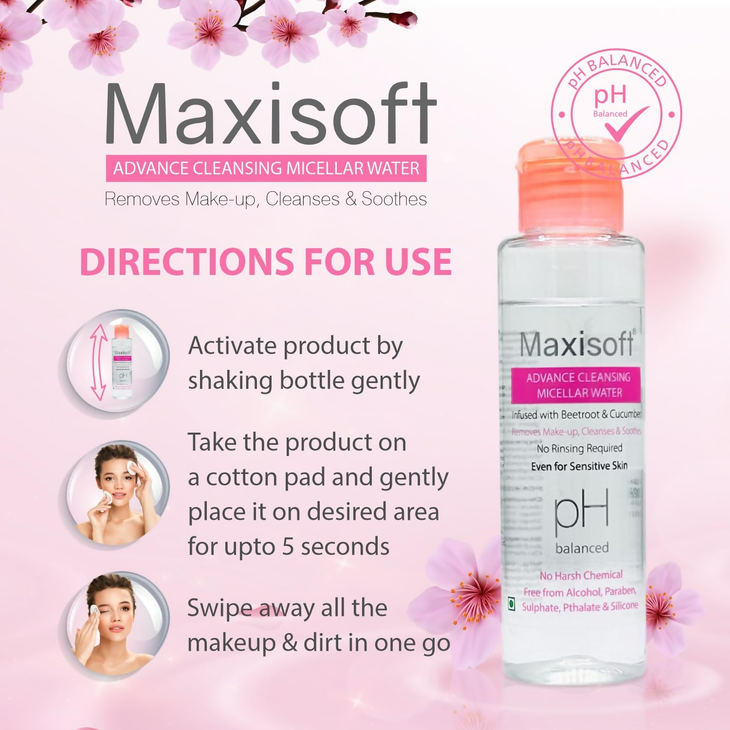 Maxisoft Advance Cleansing Micellar Water