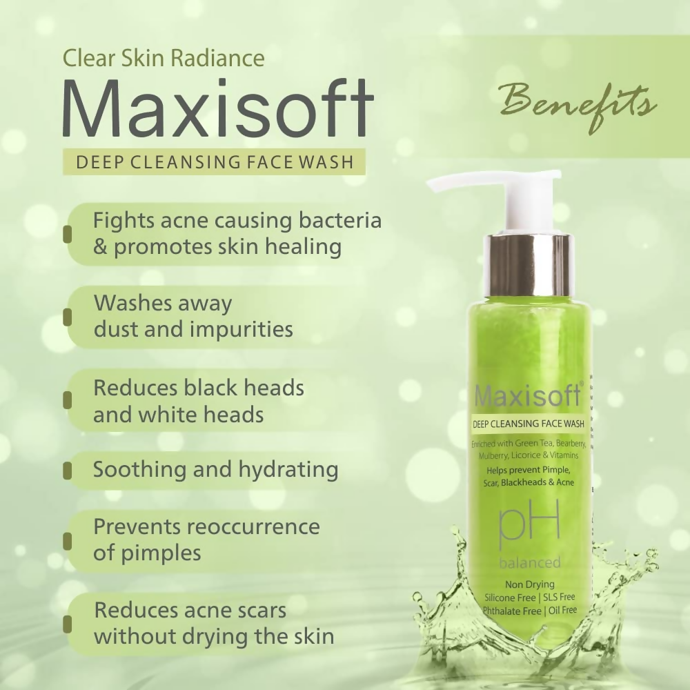 Maxisoft Deep Cleansing Face Wash