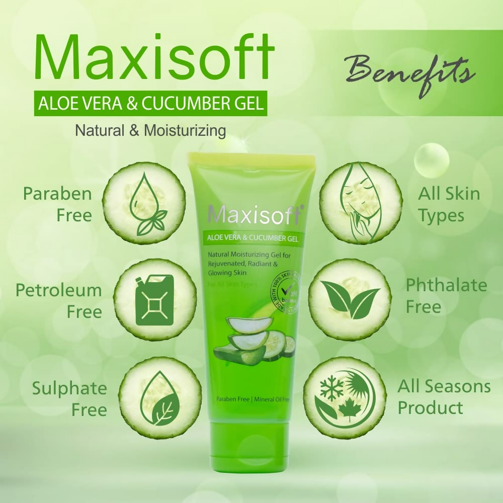 Maxisoft Aloe Vera & Cucumber Gel