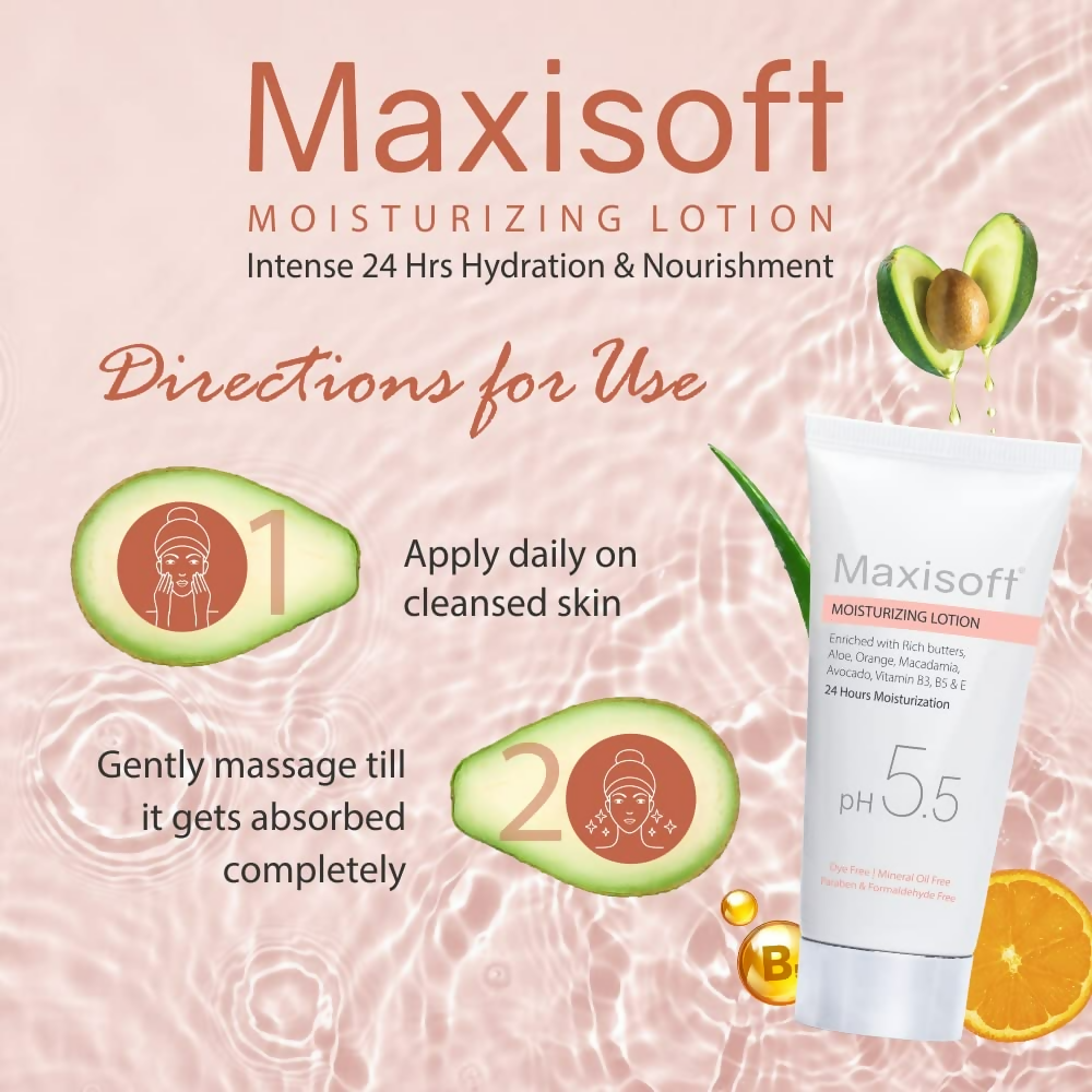 Maxisoft Moisturizing Lotion 24Hrs Moisturisation