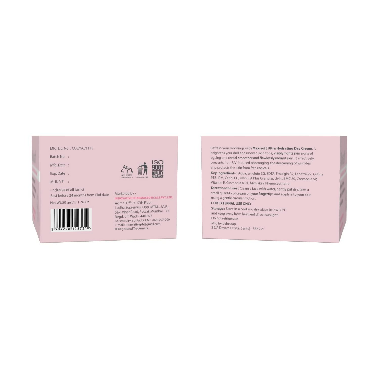 Maxisoft Ultra Hydrating Day Cream