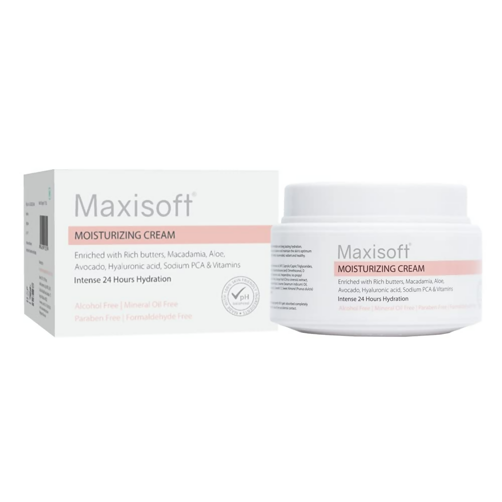 Maxisoft Moisturizing Cream With Almond Oil Aloe Avocado Cocoa Butter