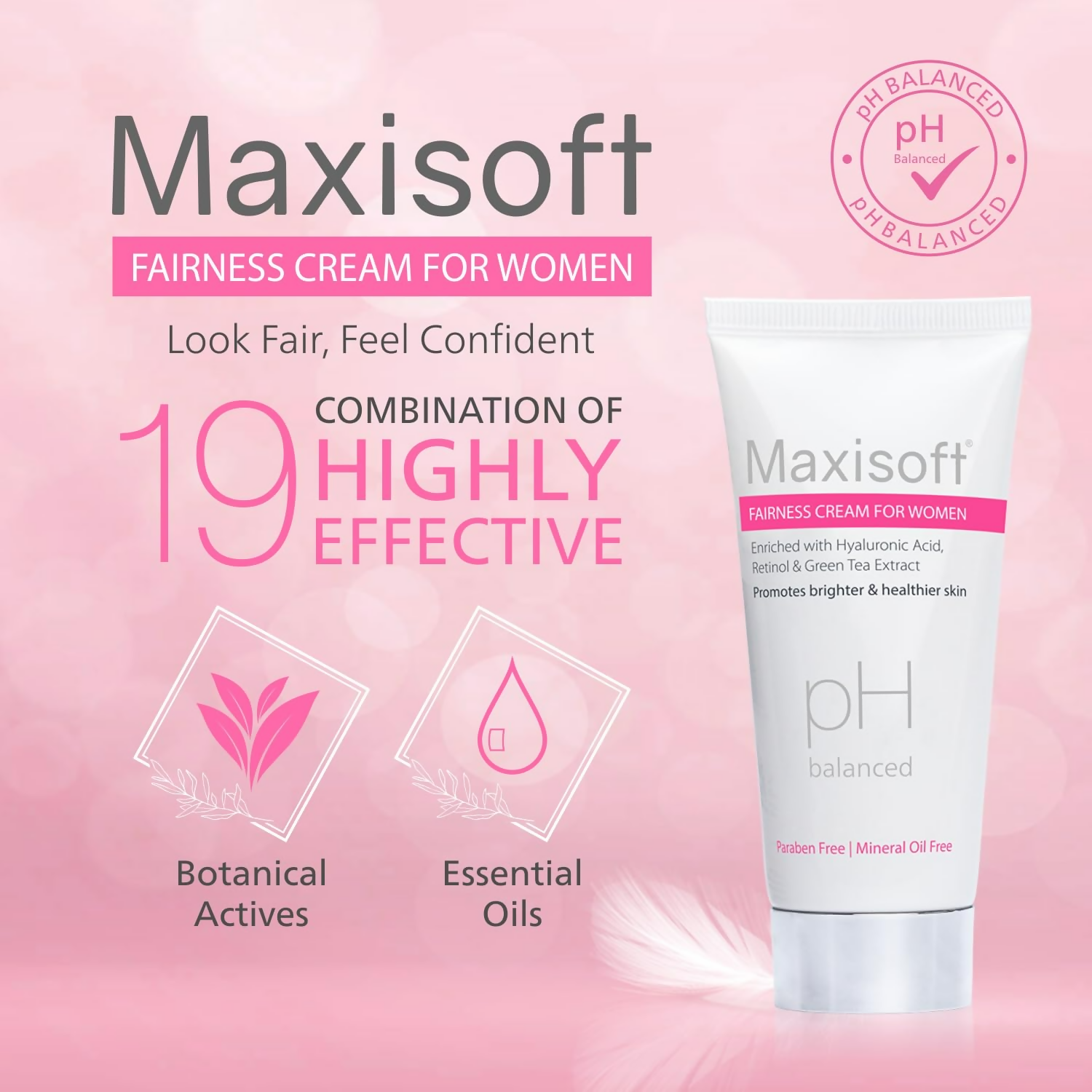 Maxisoft Fairness Cream For Women For Glowing & Brightening Skin