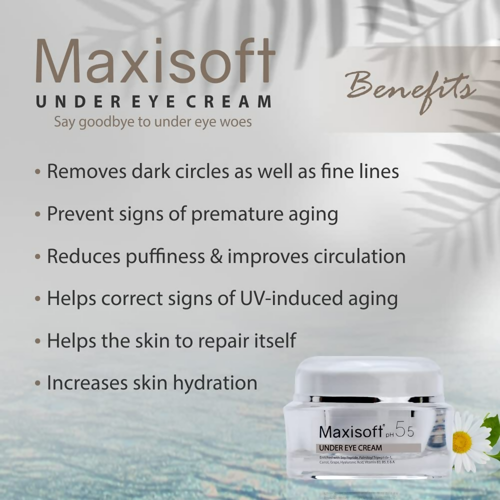 Maxisoft Under Eye Cream For Dark Circles