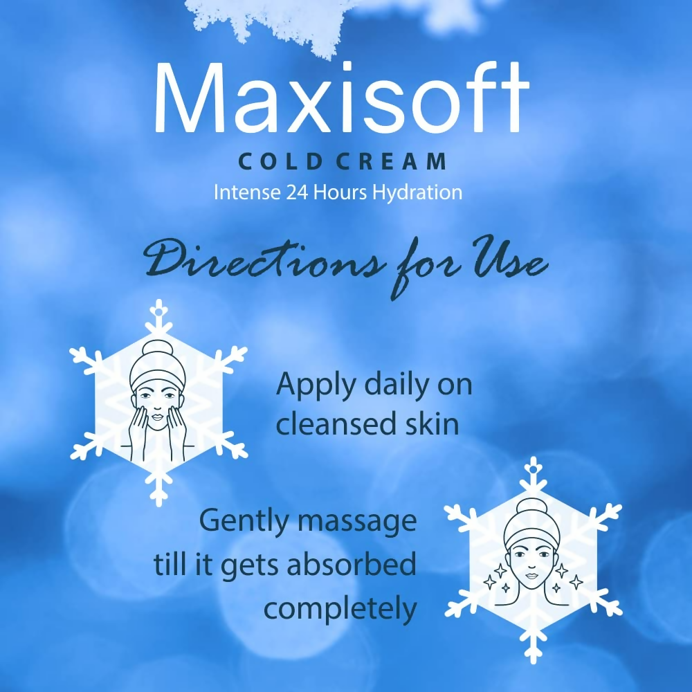 Maxisoft Cold Cream Vitamin E Glowing and Moisturized Skin