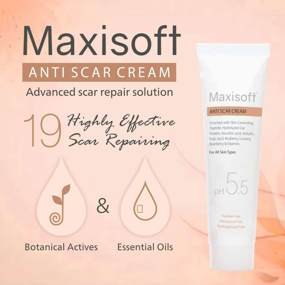 Maxisoft Anti Scar Cream pH Balanced