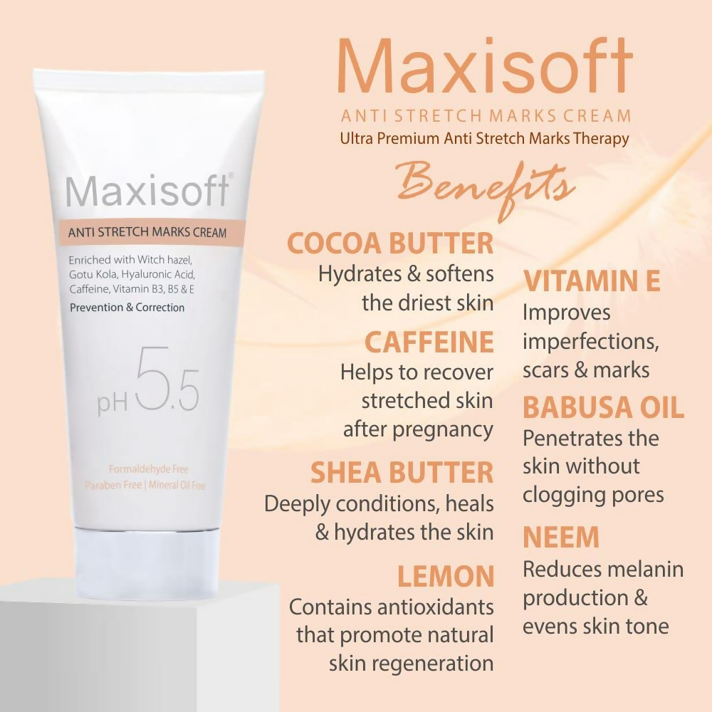 Maxisoft Anti Stretch Marks Cream