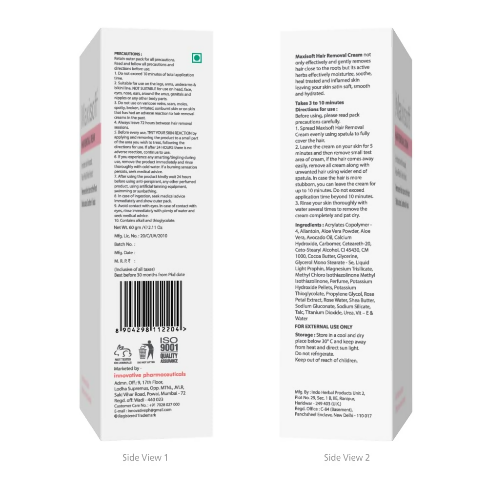 Maxisoft Hair Removal Cream