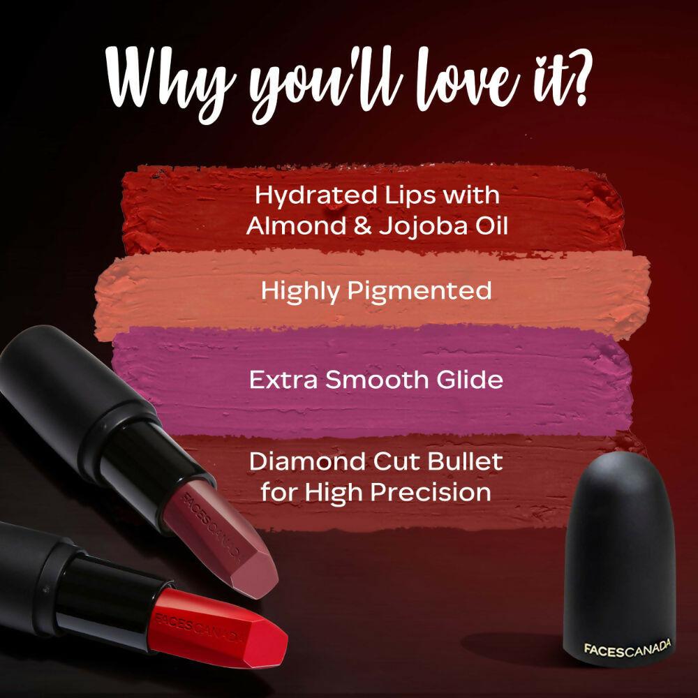 Faces Canada Weightless Matte Finish Lipstick - Pink Sugar 04