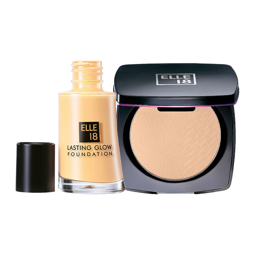 Elle 18 Marble Face Compact & Foundation Combo