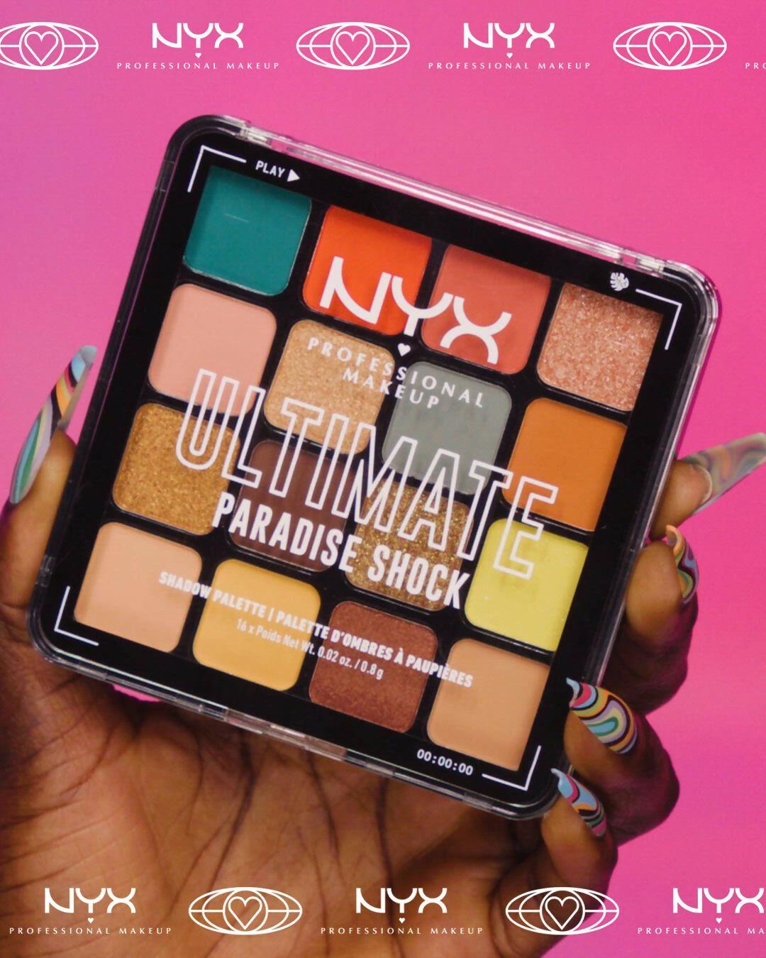 NYX Professional Makeup Ultimate Shadow Palette - Paradise Shock