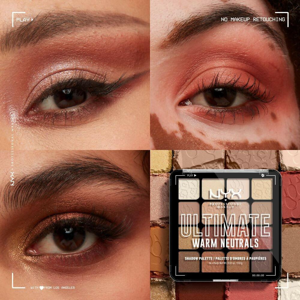 NYX Professional Makeup Ultimate Shadow Palette - Warm Neutrals