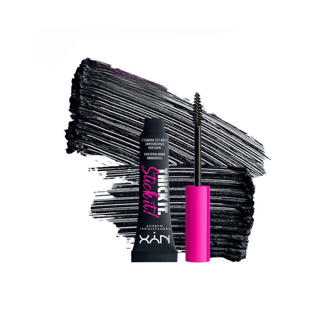 NYX Professional Makeup Thick It Stick It Brow Mascara - Black