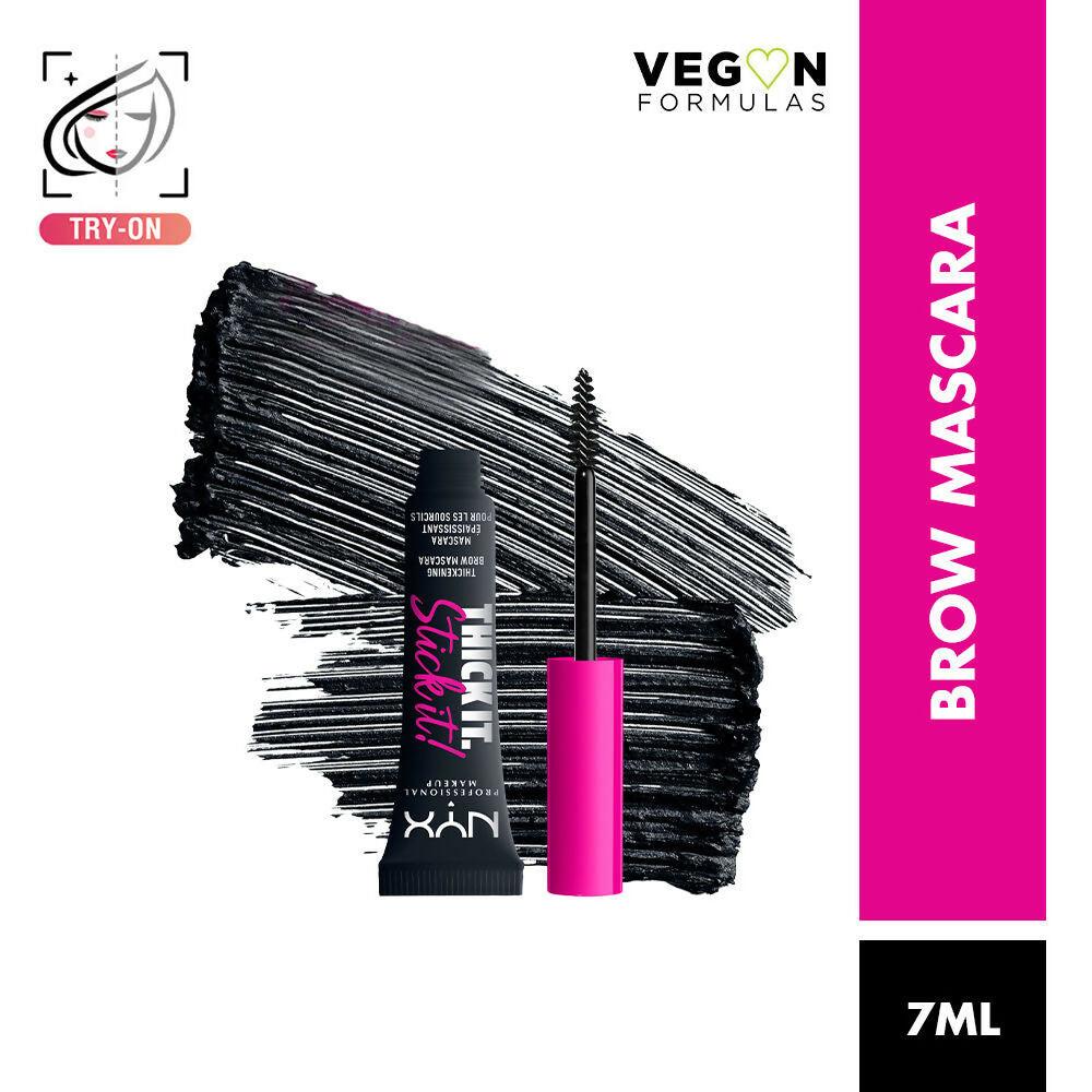 NYX Professional Makeup Thick It Stick It Brow Mascara - Black