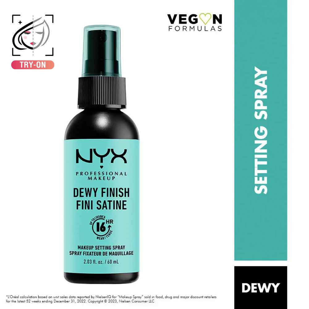 NYX Professional Makeup Up to 16 HR Makeup Setting Spray Dewy Finish