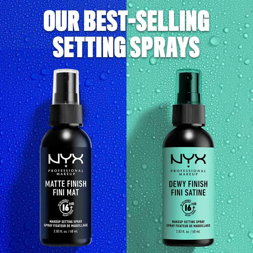 NYX Professional Makeup Up to 16 HR Makeup Setting Spray Dewy Finish