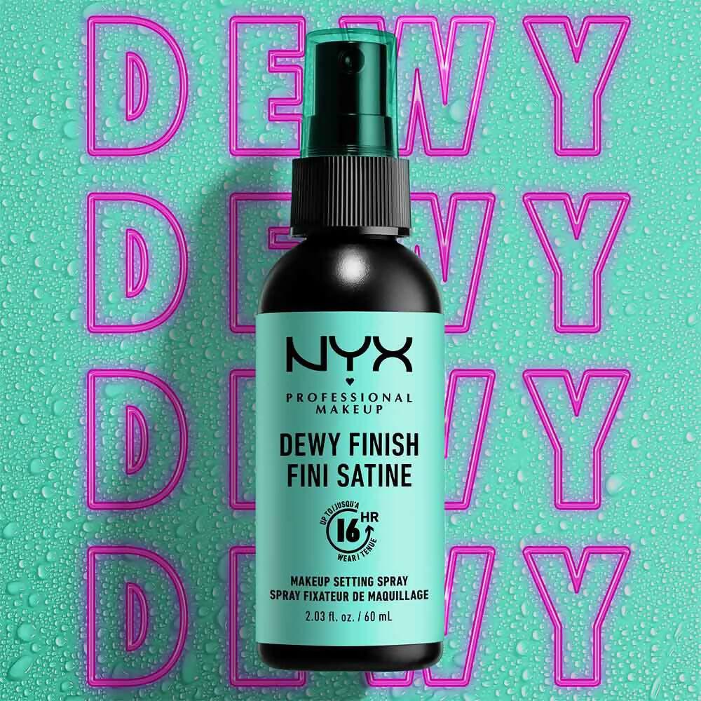 NYX Professional Makeup Up to 16 HR Makeup Setting Spray Dewy Finish