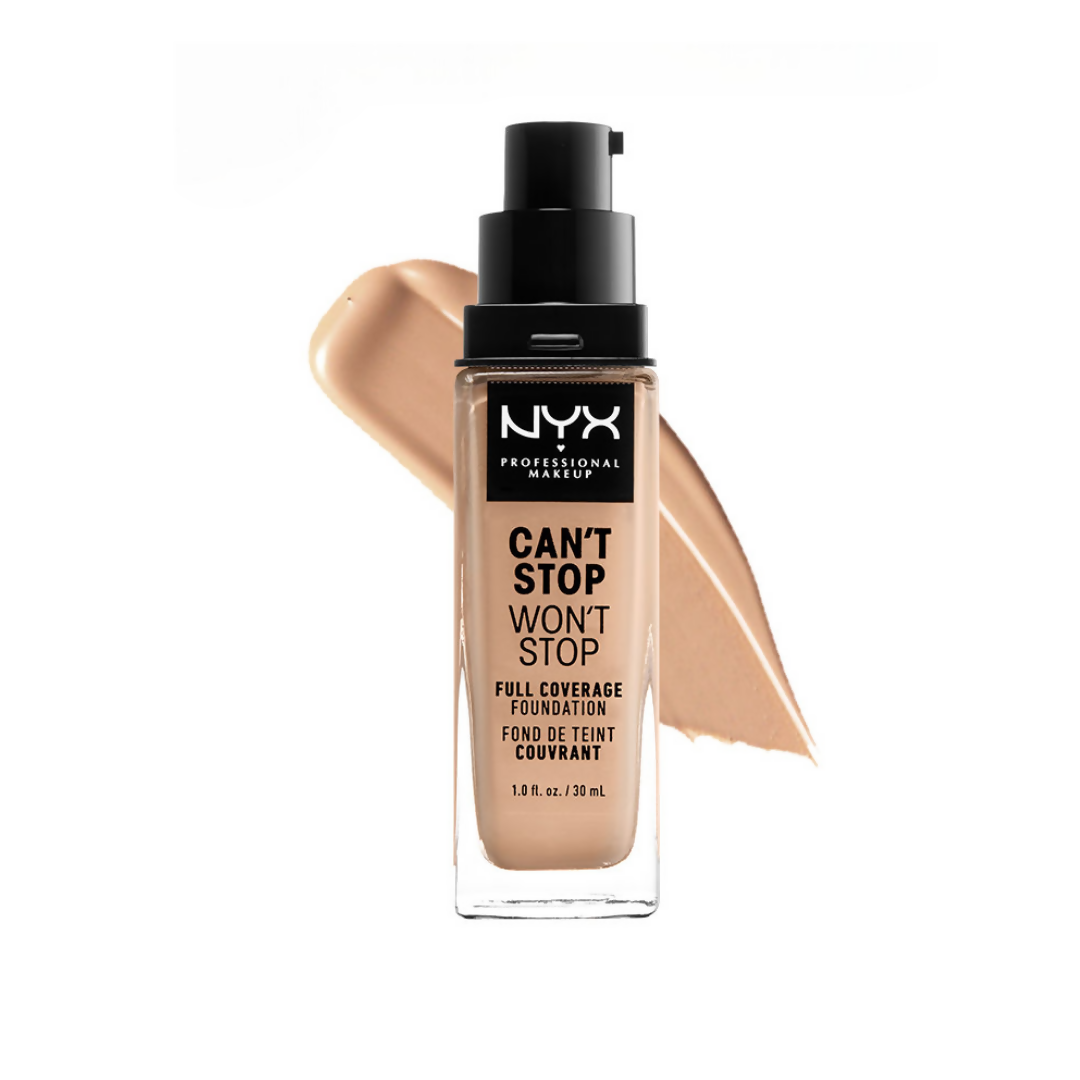 NYX Professional Makeup Can't Stop Won't Stop Full Coverage Foundation - Natural