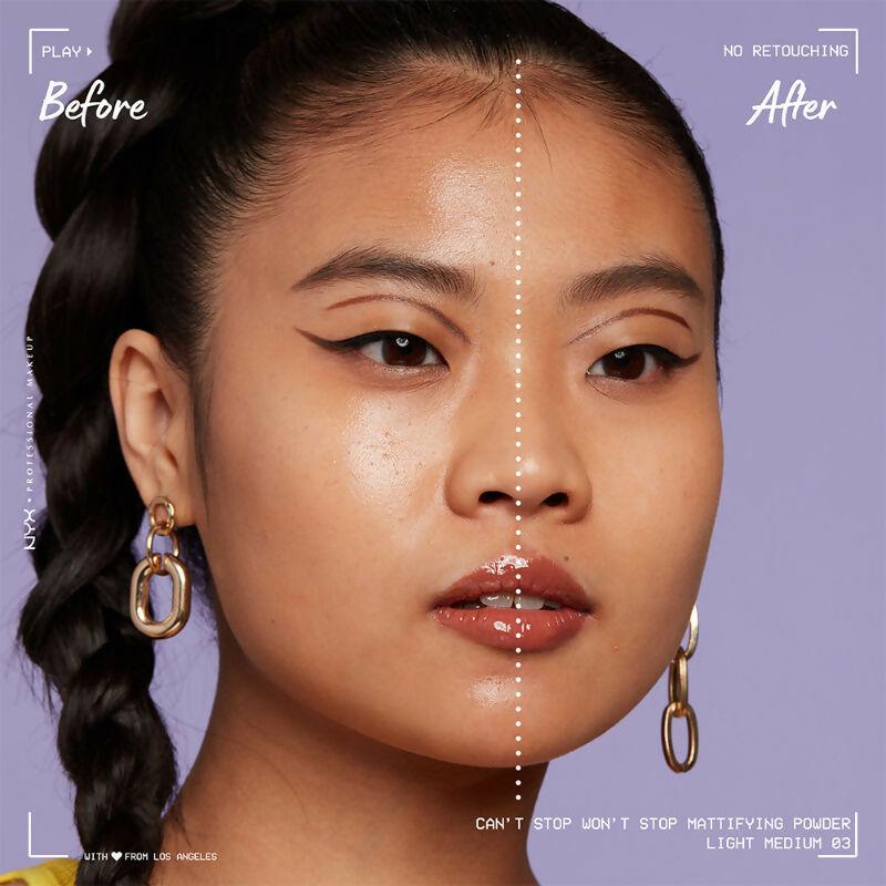 NYX Professional Makeup Can't Stop Won't Stop Mattifying Powder - Light Medium