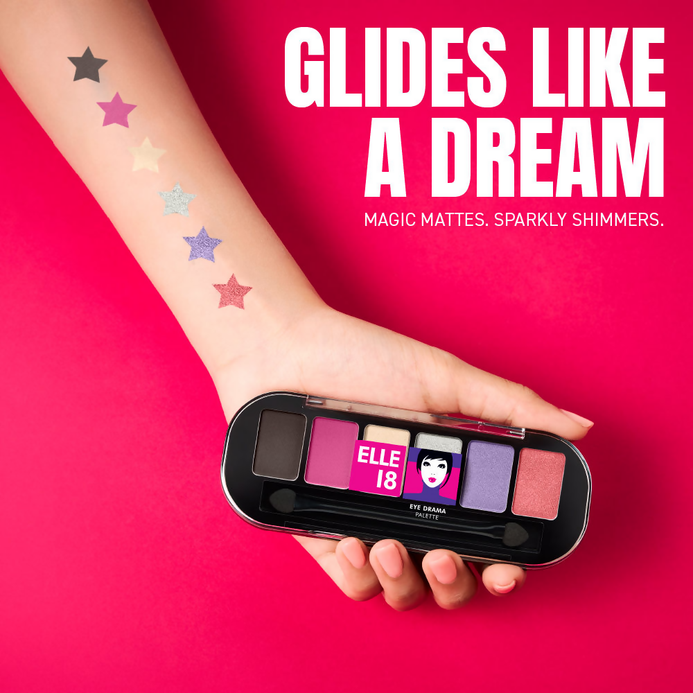 Elle 18 Eye Drama Palette - 02 Flirty